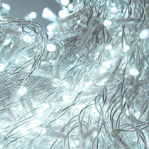 Kurtyna Świetlna Zewnętrzna 500 led 11,5 m ORION Zimna Barwa ip44