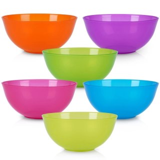 Miseczki 13 cm 450 ml Tworzywo 6 szt do Zmywarki EXCELLENT HOUSEWARE