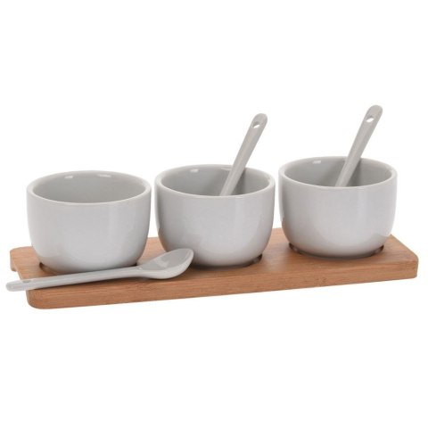 Miseczki do Dipów do Przekąsek z Łyżeczkami Sosy EXCELLENT HOUSEWARE