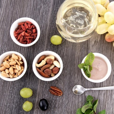 Miseczki na przekąski ceramiczne 6 cm, 40 ml 4 szt.