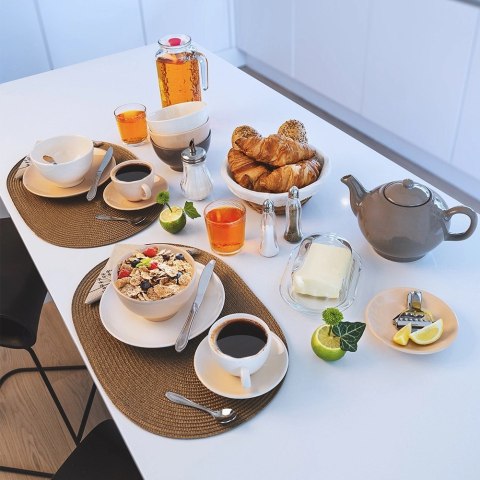 Noże Stołowe Conic 22 cm Stal Nierdzewna 2 szt. do Zmywarki Solidne ORION