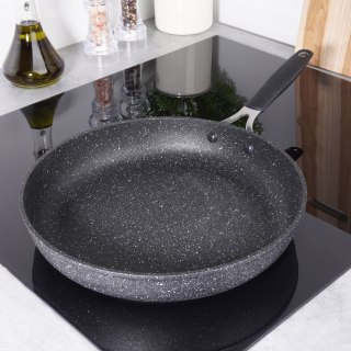 Patelnia Granitowa Nieprzywierająca 28 cm ORION Stoner Indukcja Piekarnik