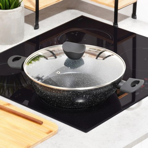 Patelnia Granitowa Nieprzywierająca Głęboka Gaz Indukcja ORION 28 cm 3,5l