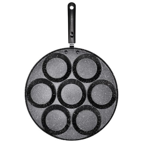 Patelnia do Jajek Granitowa 7 Otworów 30 cm VILDE Basic Line