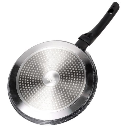Patelnia do Naleśników Granitowa 26 cm VILDE Black Line Soft Touch