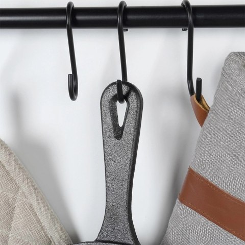 Patelnia na Gaz Indukcja Żeliwna z Nakładką Silikonową Solidna VILDE 25 cm