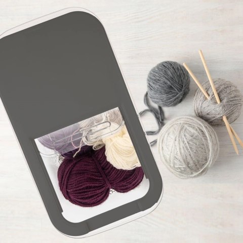 Pojemnik na Żywność Proszek Karmę Plastikowy Uniwersalny ORION 35 x 19 cm