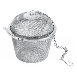 Sitko Koszyczek Zaparzacz do Gotowania Przypraw Ziół Stalowe ORION 6 cm