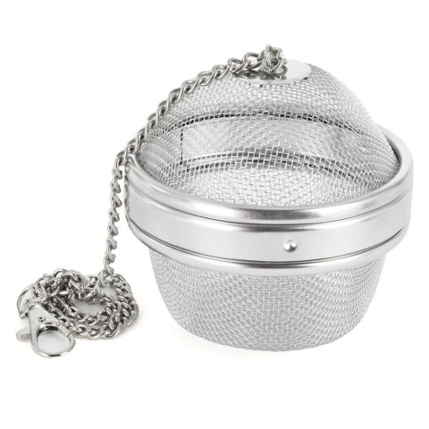 Sitko Zaparzacz do Herbaty Ziół Przypraw Stalowe Solidne ORION 9 x 8 cm