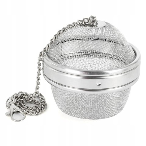 Sitko Zaparzacz do Herbaty Ziół Przypraw Stalowe Solidne ORION 9 x 8 cm