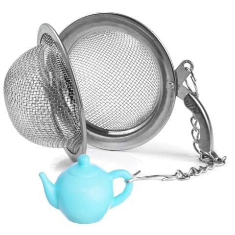 Sitko do Zaparzania Herbaty Kula z Zawieszką Łańcuszek 5 cm Zaparzacz ORION