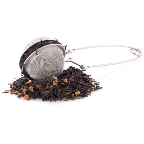 Sitko do Zaparzania Herbaty Szczypce Podwójna Siatka 5 cm 18,5 cm ORION