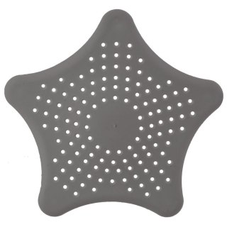 Sitko do Zlewu Gwiazda Szare z Przyssawkami Duże 16 cm Łazienka ORION