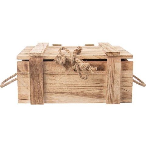Skrzynka Skrzynia Pudełko do Przechowywania Drewniana ORION 30 x 21 x 12 cm