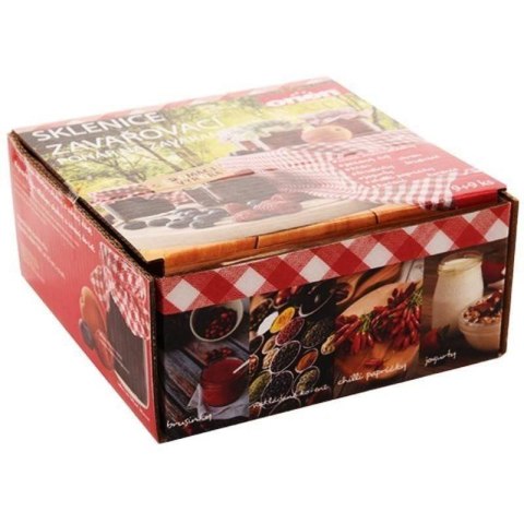 Słoiki Szklane z Zakrętkami Zestaw 9 szt. Przetwory Dżemy 60 ml ORION