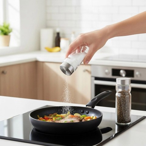 Solniczka i pieprzniczka szklana 170 ml 2 szt.