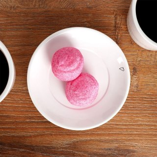 Spodek Mały Talerzyk Ceramiczny Biały SERCE 12 cm do Kubka ORION