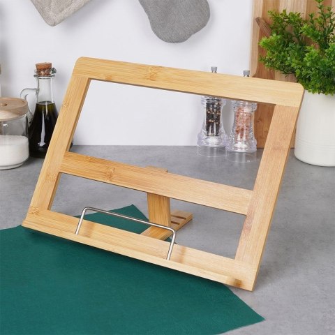 Stojak na Książkę Kucharską Bambusowy