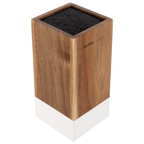 Stojak na Noże Kuchenny Drewniany z Wkładem WHITELINE