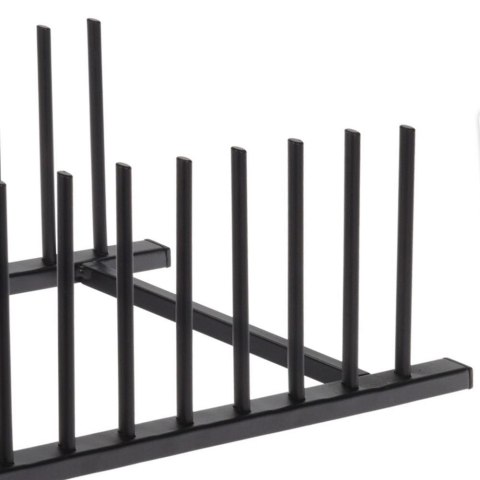 Stojak Suszarka na Pokrywki i Talerze Metalowy HOME 34,5 x 12,5 x 12 cm