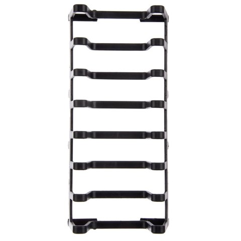 Stojak na Pokrywki Talerze Czarny Organizer 7 szt. do Szafki ORION