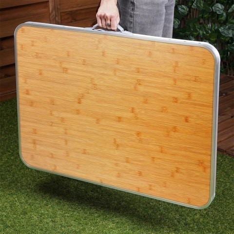 Stół Turystyczny Ogrodowy Składany VILDE 80x60x70,5 cm