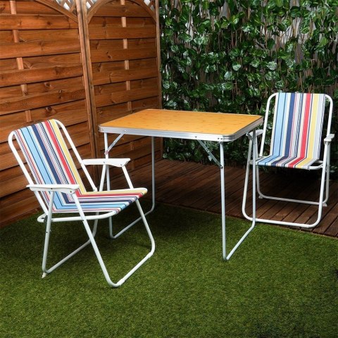 Stół Turystyczny Ogrodowy Składany VILDE 80x60x70,5 cm