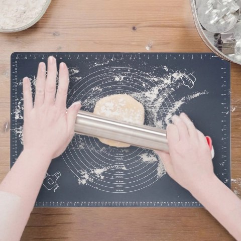 Stolnica Silikonowa Mata do Pieczenia Antypoślizgowa 64 x 45 cm VILDE