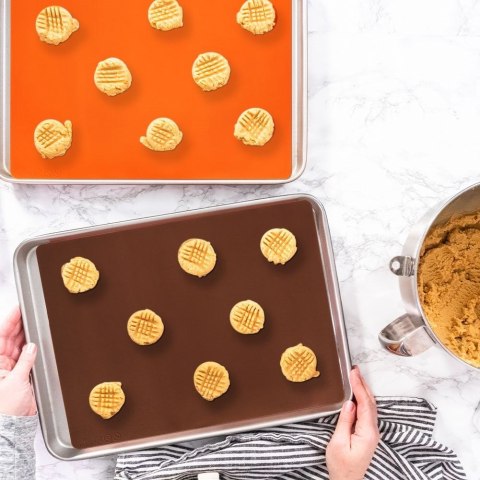 Stolnica do Ciasta Wyrabiania Wałkowania Silikonowa Solidna ORION 40 x 30cm