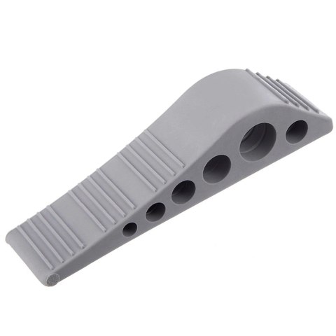 Stoper Klin do Drzwi Szary Gumowy Ogranicznik Podłogowy 12 cm ORION