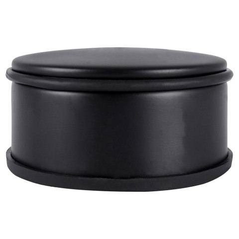 Stoper do Drzwi Ciężki Metalowy Czarny Antypoślizgowy 11,5 cm VILDE