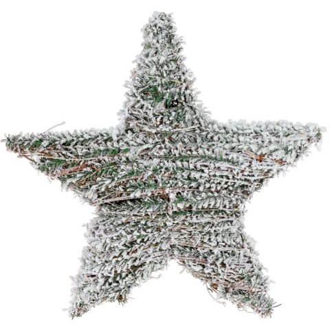 Stroik Gwiazda Ozdoba Świąteczna Świecąca 30 LED Wisząca Solidna VILDE 40cm