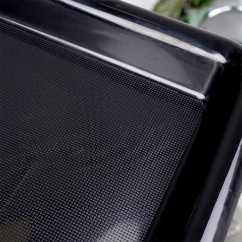 Suszarka na Naczynia 2-Poziomowa Czarna Pojemna VILDE 51,5 x 24,5 x 33 cm