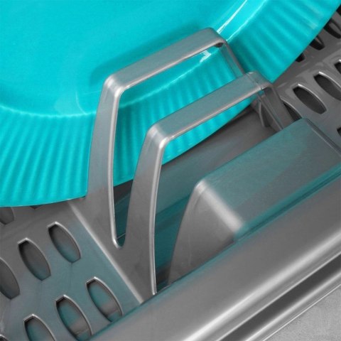 Suszarka na Naczynia Talerze Szara Pojemna ORION 46x37x8,5 cm