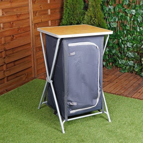 Szafka Turystyczna Składana Kempingowa z Torbą 60 x 53 x 97 cm RED