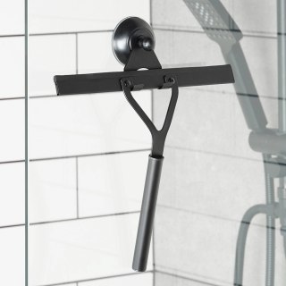 Ściągaczka do Szyb Czarna VILDE Metalowa Uchwyt na Przyssawkę