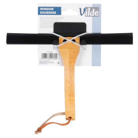 Ściągaczka do Szyb VILDE Bambusowy Uchwyt Montaż bez Wiercenia