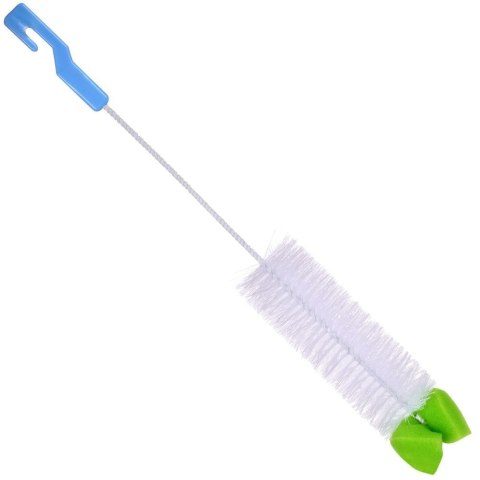 Szczotka do Butelek Wąskich Naczyń z Gąbką Długa Myjka 41 cm ORION