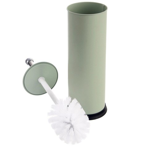 Szczotka do WC Metalowa Zielona GREENISH Ze Stojakiem Łazienkowa ORION