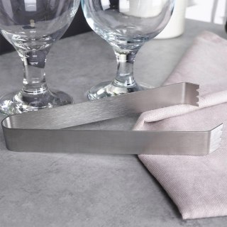 Szczypce do Lodu Kostek Cukru Ze Stali Nierdzewnej Eleganckie 15 cm EH