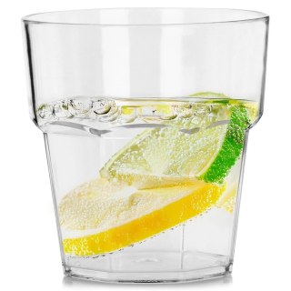 Szklanka na Napoje Akrylowa 275 ml VILDE Nietłukąca do Zmywarki 8 x 8 cm