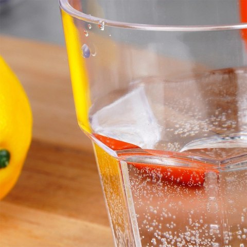 Szklanka na Napoje Akrylowa 275 ml VILDE Nietłukąca do Zmywarki 8 x 8 cm