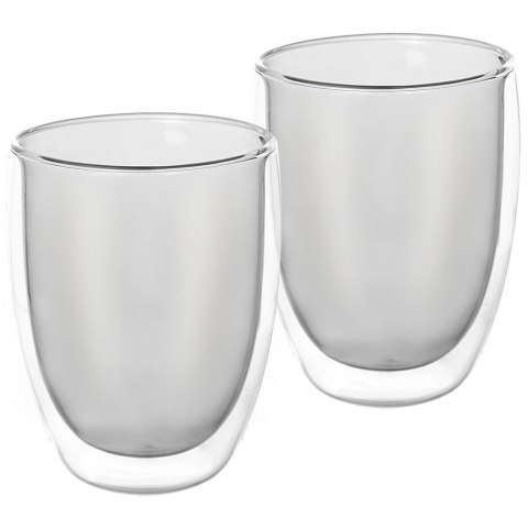 Szklanki Termiczne Latte Zestaw 2 szt. 370 ml ORION Podwójna Ścianka