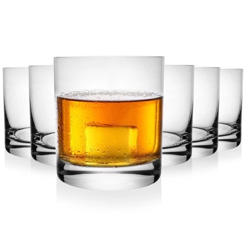Szklanki Zestaw 6 szt. 300 ml LAV Grube Dno do Whisky do Zmywarki