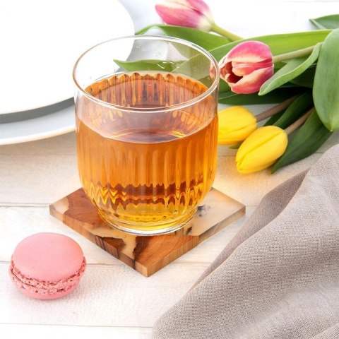 Szklanki Zestaw 6 szt. 300 ml ORION do Whisky Zdobione do Zmywarki