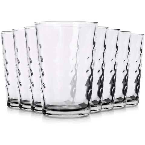 Szklanki Zestaw 8 szt. 200 ml EXCELLENT HOUSEWARE Zdobione do Zmywarki