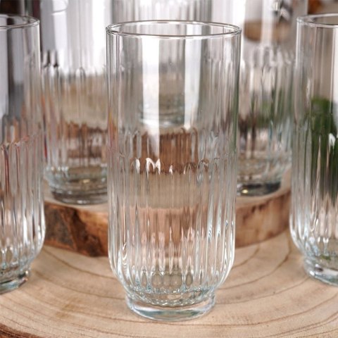 Szklanki do Napojów Soku Wody Wysokie 380 ml Zestaw 6 szt. ORION