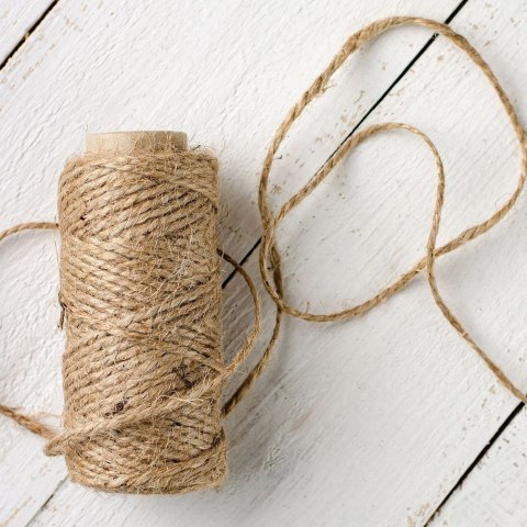 Sznurek Jutowy do Pakowania Prezentów Uniwersalny Mocny Trwały ORION 50 m