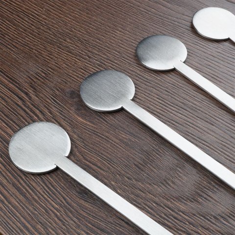 Szpikulce do Szaszłyków Stalowe 4 szt. 37 cm VAGGAN Okrągłe Zakończenie