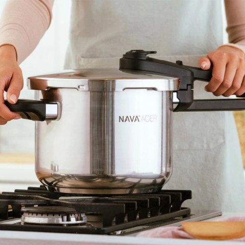 Szybkowar Stalowy Ciśnieniowy Indukcja Gaz NAVA Acer 6 L